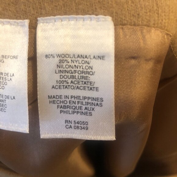 Anne Klein Wool Blend Midi Skirt - Picture 3 of 6